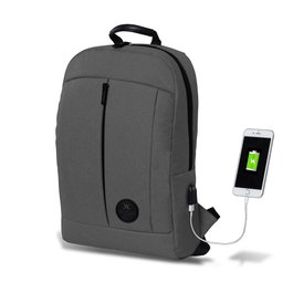 Zoozie Bags 2822 Bolsa para Portátil Resistente al Agua hasta 15.6 Pulgadas, 25-30L Gris